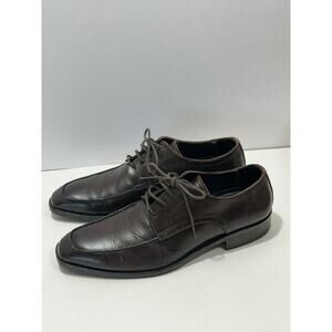 Too Boot New York Adam Derrick Brown Oxford Laces Sz 8 Dress Shoes Made in Italy